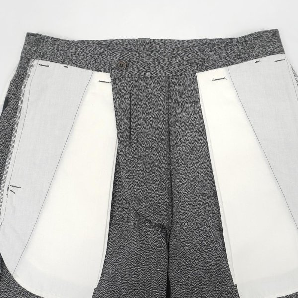 画像4: PORTANCE 2026AW SALT AND PEPPER SLACKS / GREY (4)