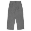 画像1: PORTANCE 2026AW SALT AND PEPPER SLACKS / GREY (1)