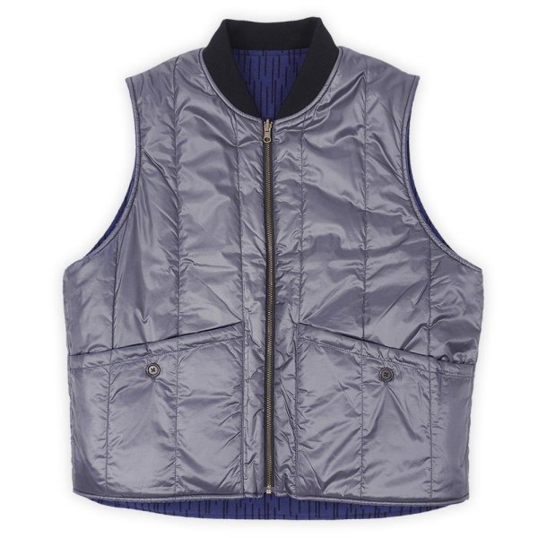 画像3: PORTANCE 2026AW RAIN-CAMO RV PUFF VEST / NVY CAMO (3)