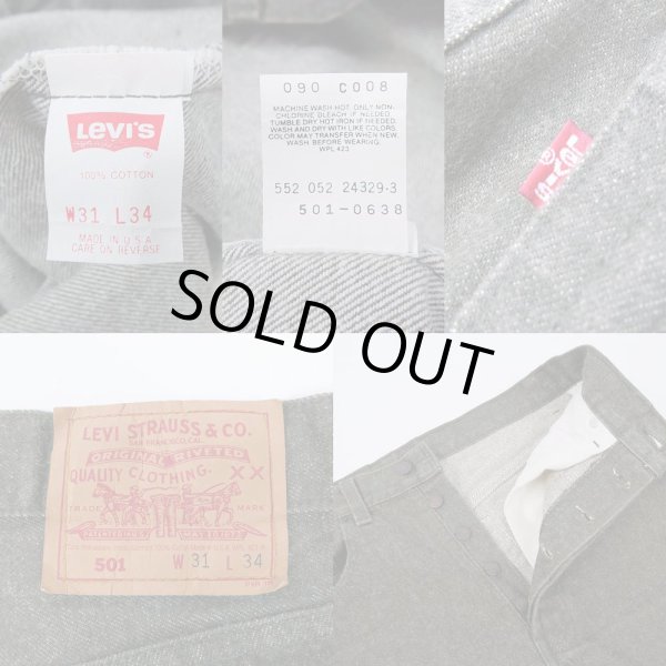 画像3: 90's Levi's 501 先染め カラーデニムパンツ “OLIVE / MADE IN USA” (3)