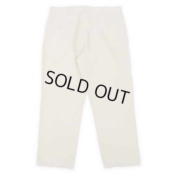 画像2: 90's Polo Ralph Lauren 2タック チノトラウザー "MADE IN USA / W36 L30" (2)