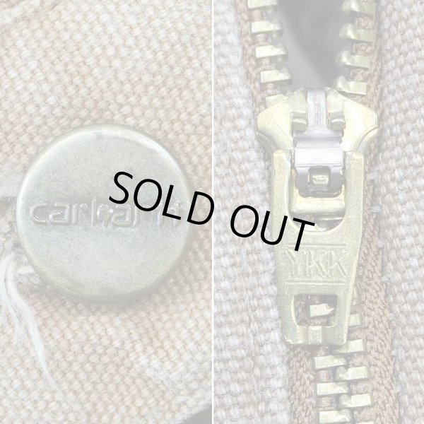 画像5: 00's Carhartt ダックペインターパンツ "BROWN / W36 L30" (5)