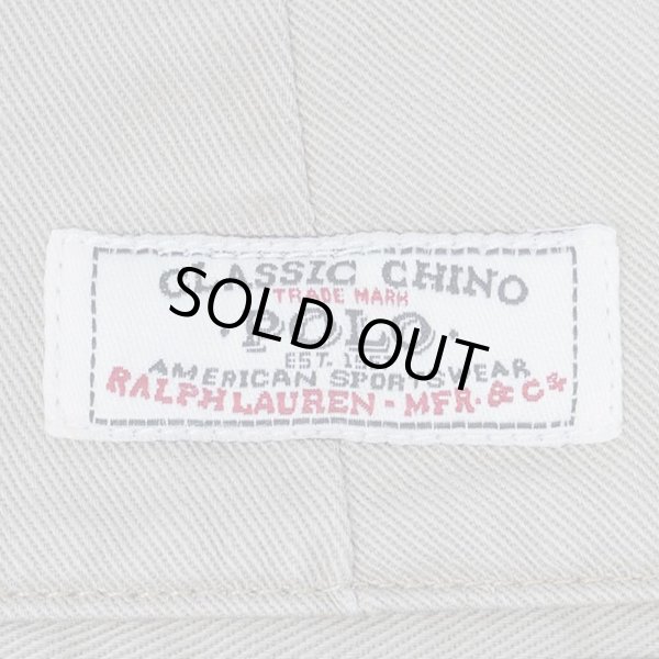 画像3: 90's Polo Ralph Lauren 2タック チノトラウザー "HAMMOND PANT" (3)