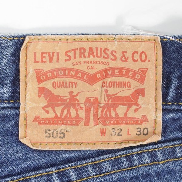 画像3: 00's Levi's 505 デニムパンツ "W32 L30" (3)
