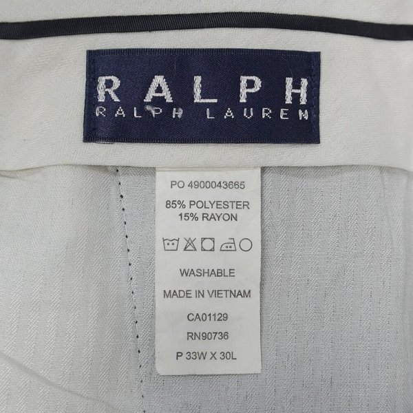 画像3: 00's Polo Ralph Lauren 2タック スラックス "W33 L30" (3)