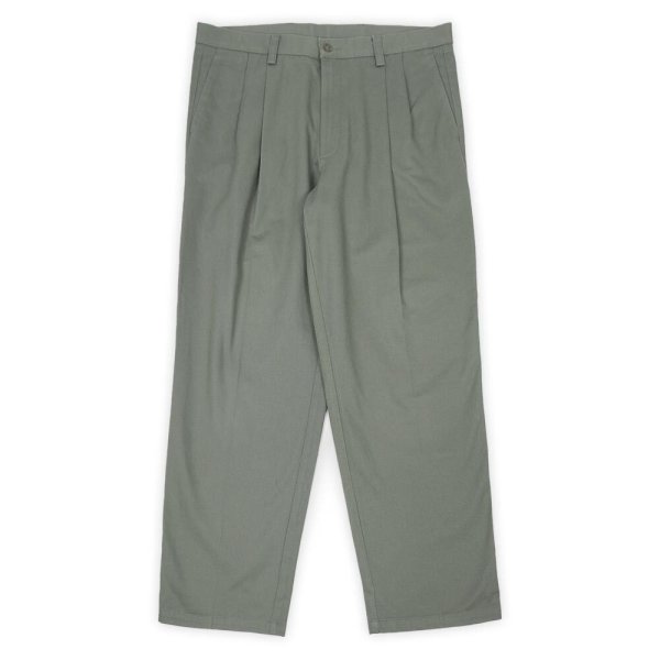 画像1: 00's DOCKERS 2タック チノトラウザー "OLIVE / W36 L30" (1)