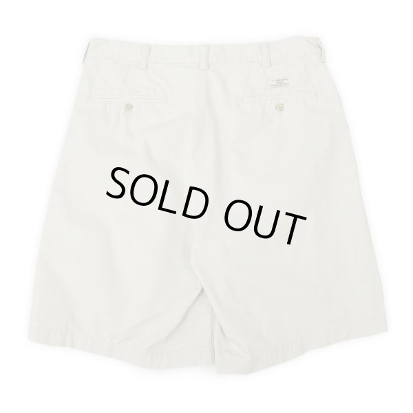 画像2: 90's Polo Ralph Lauren 2タック チノショーツ “TYLER SHORT / Light Beigh” (2)