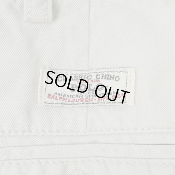 画像3: 90's Polo Ralph Lauren 2タック チノショーツ “TYLER SHORT / Light Beigh” (3)