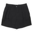 画像2: 90's DOCKERS 2タック チノショーツ "DEADSTOCK / BLACK" (2)