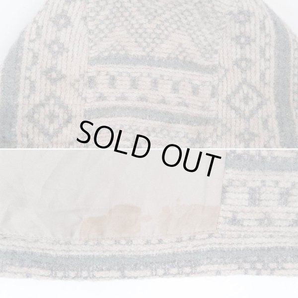 画像5: 90's WOOLRICH ネイティブ柄 ウールフーディージャケット "MADE IN USA" (5)