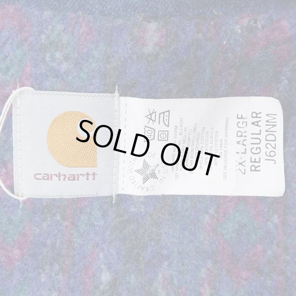 画像3: 80's Carhartt ブランケットライナー デニムジャケット “MADE IN USA / 2XL” (3)