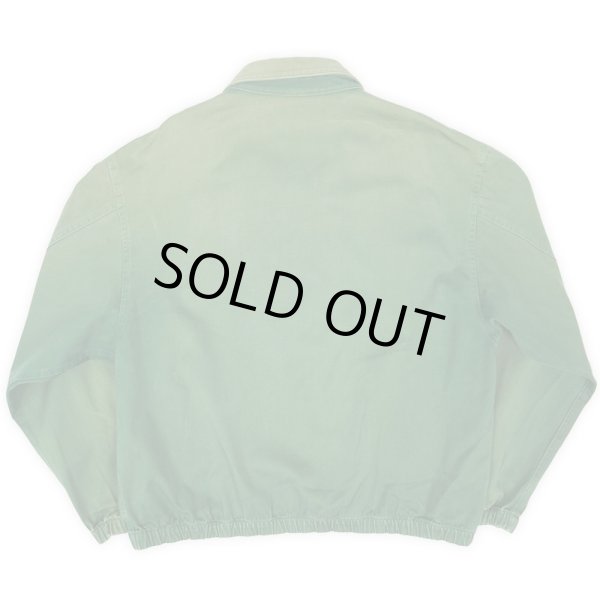 画像2: 80-90's LANDS' END ラウンドカラー ブルゾン "GREEN" (2)