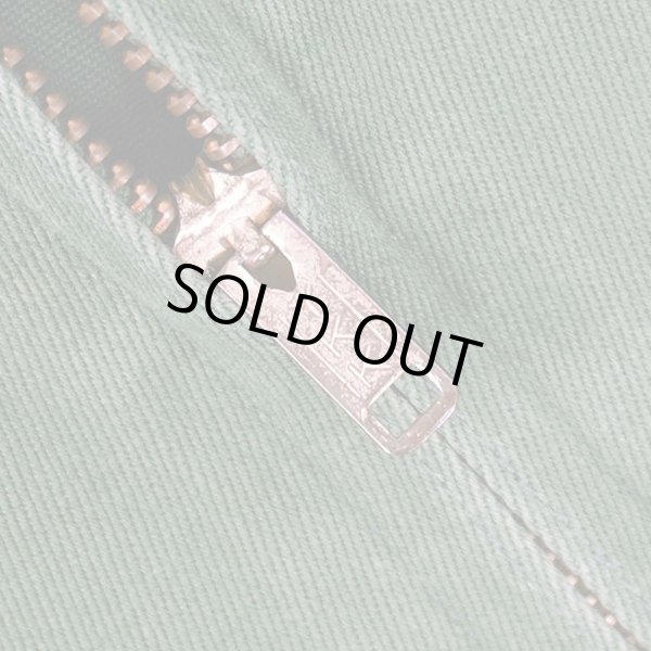 画像5: 80-90's LANDS' END ラウンドカラー ブルゾン "GREEN" (5)