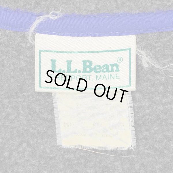 画像3: 90's L.L.Bean スナップT型 フリースジャケット (3)