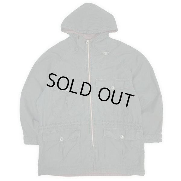 画像1: 90's OLD GAP フーディージャケット "BLACK OVER DYE" (1)