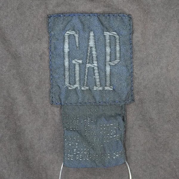 画像3: 90's OLD GAP フーディージャケット "BLACK OVER DYE" (3)