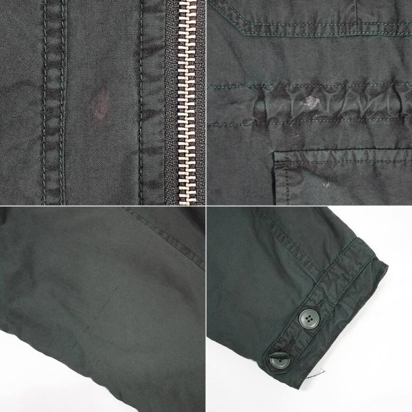 画像6: 90's OLD GAP フーディージャケット "BLACK OVER DYE" (6)