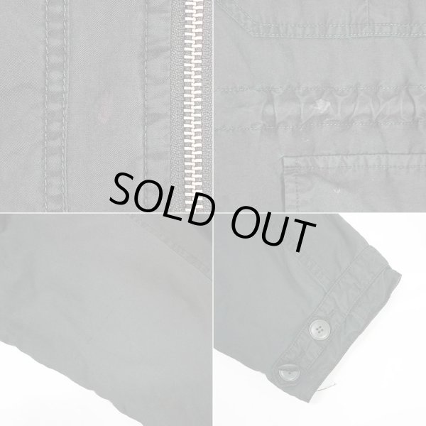 画像6: 90's OLD GAP フーディージャケット "BLACK OVER DYE" (6)