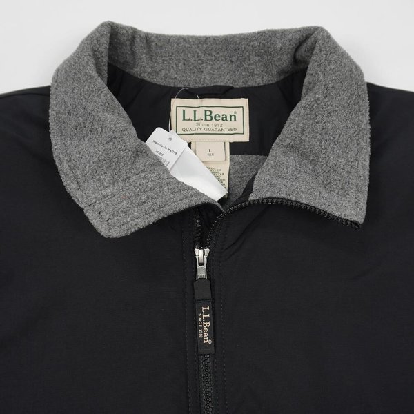 画像3: 日本未発売 L.L.Bean ウォームアップジャケット "BLANK / BLACK" (3)