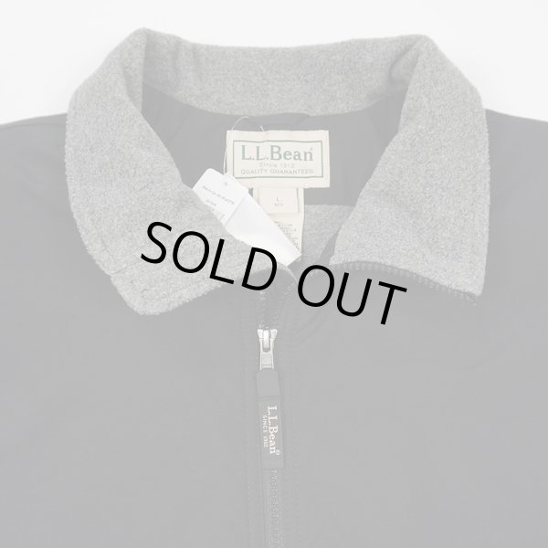 画像3: 日本未発売 L.L.Bean ウォームアップジャケット "BLANK / BLACK" (3)