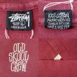 画像3: Early 90's OLD STUSSY プリントTシャツ “OLD SKOOL CREW / MADE IN USA” (3)