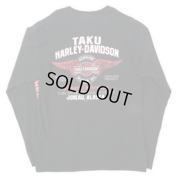 画像2: 00's HARLEY-DAVIDSON L/S ポケットTシャツ (2)