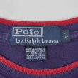 画像2: 90's Polo Ralph Lauren コットンピケTシャツ “NAVY” (2)