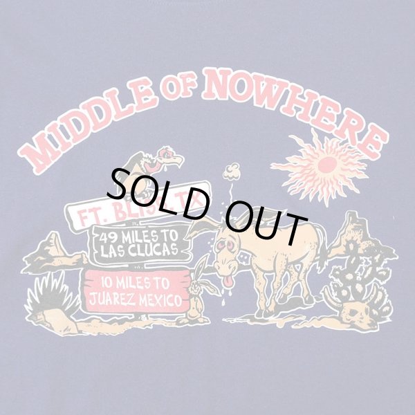 画像3: 00's US.ARMY Fort Bliss スーベニアTシャツ "NAVY / DEADSTOCK" (3)