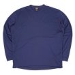 画像1: 90's Patagonia Capilene ベースレイヤーカットソー "NAVY / MADE IN USA" (1)