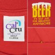 画像2: 90's Cal Cru メッセージプリントTシャツ "MADE IN USA" (2)
