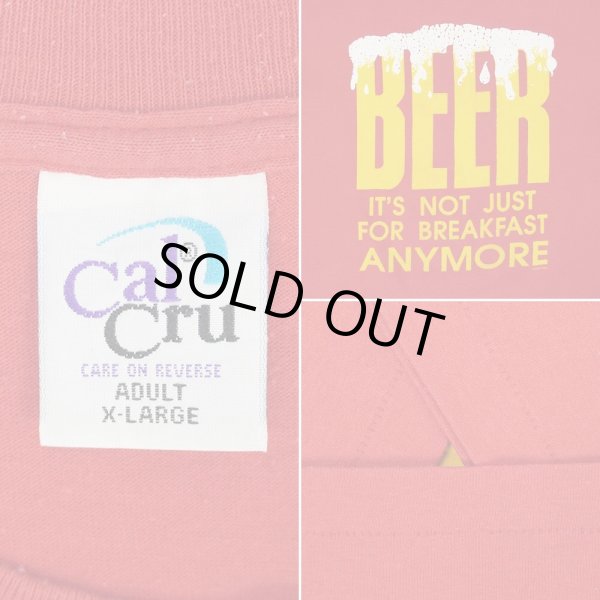 画像2: 90's Cal Cru メッセージプリントTシャツ "MADE IN USA" (2)