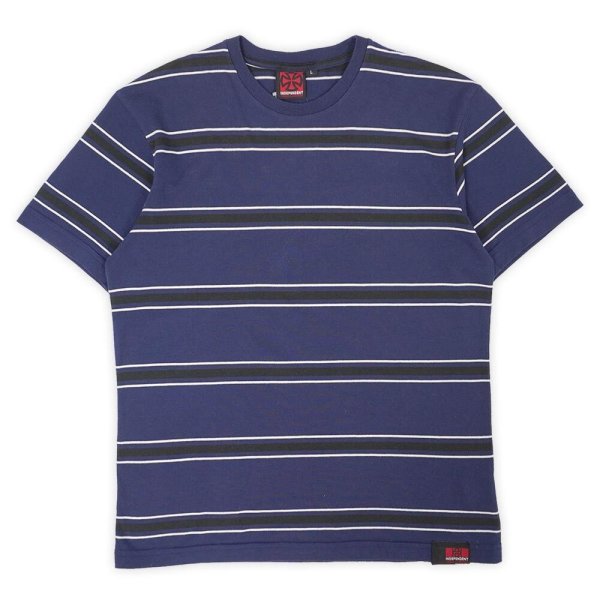 画像1: 00's INDEPENDENT マルチボーダーTシャツ (1)