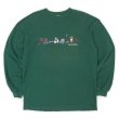 画像1: 80-90's Banana Republic ロゴ刺繍 L/S Tシャツ (1)