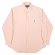 画像1: 90's Polo Ralph Lauren ボタンダウンシャツ "BIG SHIRT / ORANGE" (1)