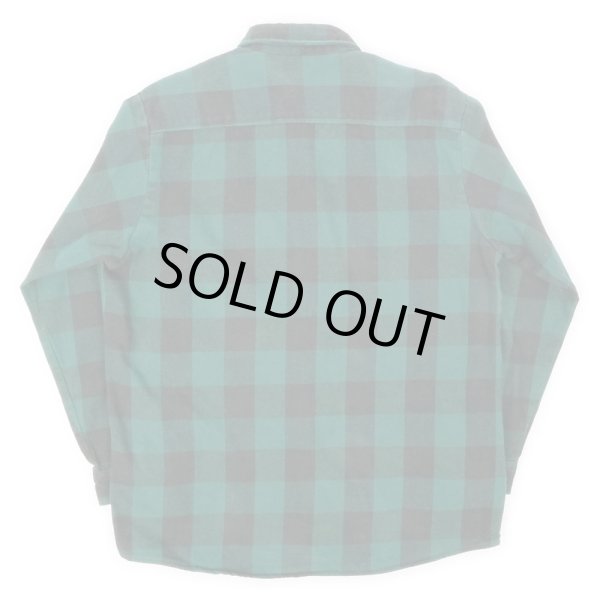 画像2: 90's FIVE BROTHER ヘビーネルシャツ "MADE IN USA / XL-TALL" (2)