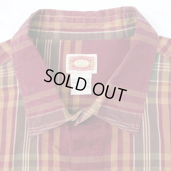 画像3: 80's BANANA REPUBLIC コットンワークシャツ (3)