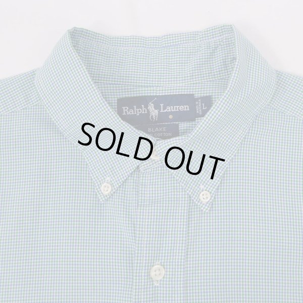 画像3: 90's Polo Ralph Lauren S/S ボタンダウンシャツ "BLAKE" (3)