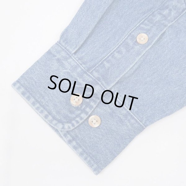 画像5: 90's DUCK HEAD デニムボタンダウンシャツ "DEADSTOCK" (5)