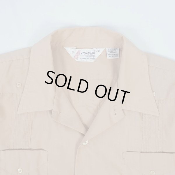 画像4: 80's ROMANI S/S キューバシャツ (4)