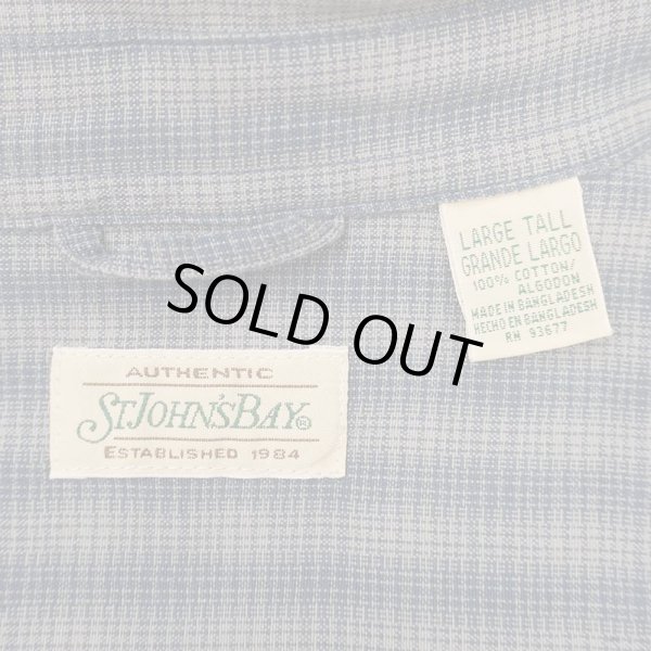 画像2: 90-00's ST. JOHN’S BAY ボタンダウンシャツ “Ombre Plaid / DEADSTOCK” (2)