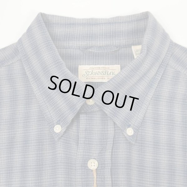 画像3: 90-00's ST. JOHN’S BAY ボタンダウンシャツ “Ombre Plaid / DEADSTOCK” (3)