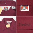 画像3: 00's BEN DAVIS S/S ハーフジップ ワークシャツ "BURGUNDY / MADE IN USA" (3)