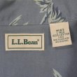 画像2: 90's L.L.Bean S/S コットンハワイアンシャツ (2)