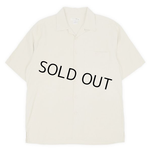 画像1: 00's TRUST S/S オープンカラーシャツ "LINEN × RAYON" (1)