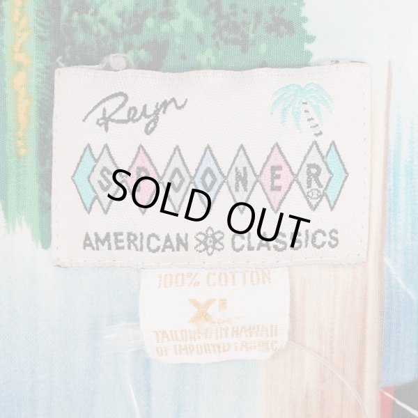 画像2: 90's Reyn Spooner コットンハワイアンシャツ "AMERICAN CLASSICS" (2)