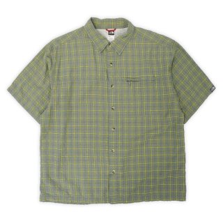 90-00's Patagonia S/S シアサッカーシャツ - used&vintage box Hi-smile