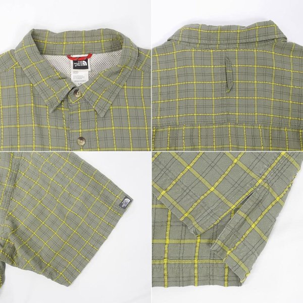 画像3: 00's THE NORTH FACE S/S シアサッカーシャツ (3)