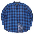 画像1: 00's POLO COUNTRY フランネルワークシャツ (1)