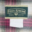 画像2: 00's Field & Stream ヘビーネルシャツ "Red Ombre Plaid" (2)