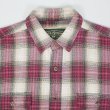 画像3: 00's Field & Stream ヘビーネルシャツ "Red Ombre Plaid" (3)